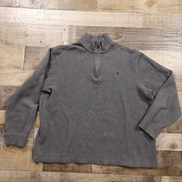 Polo by Ralph Lauren 1/4 Zip Pullover Sweater – Men’s XXL Heather Gray - Picture 1 of 12